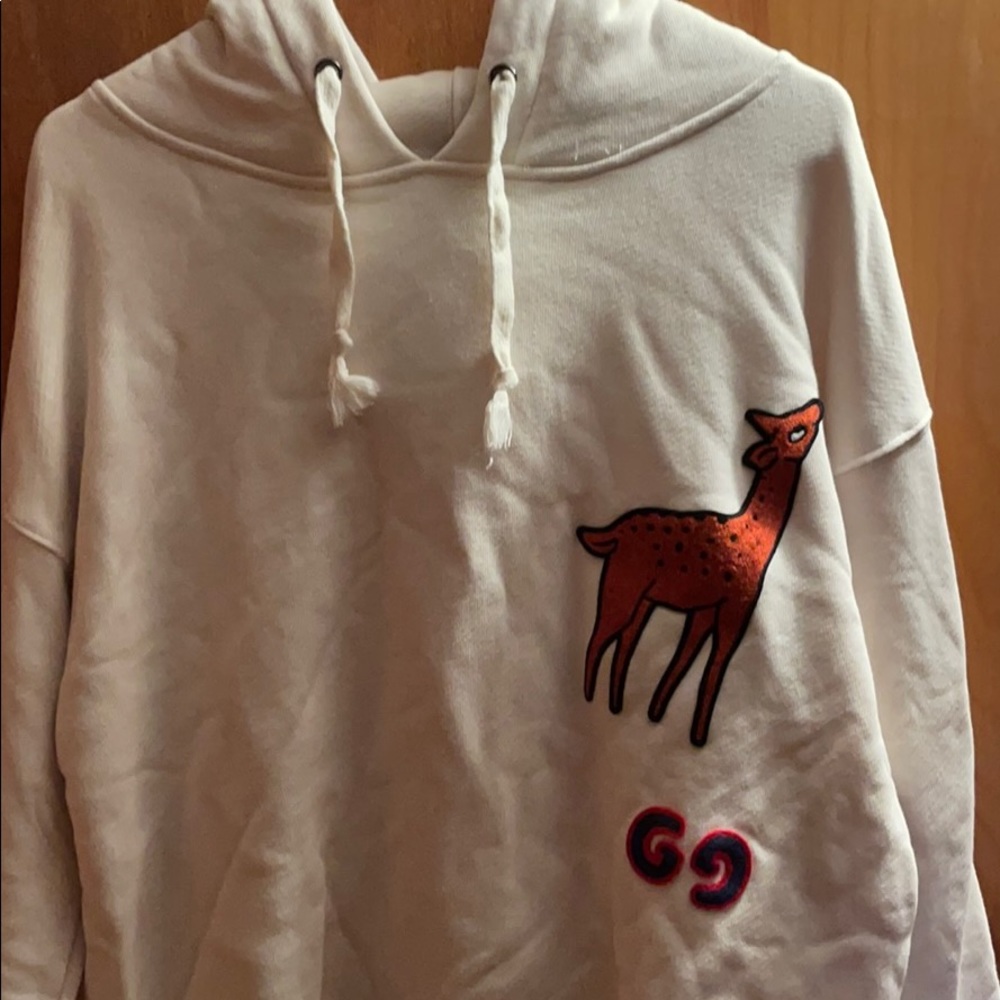 Gucci Deer Patch Hoodie